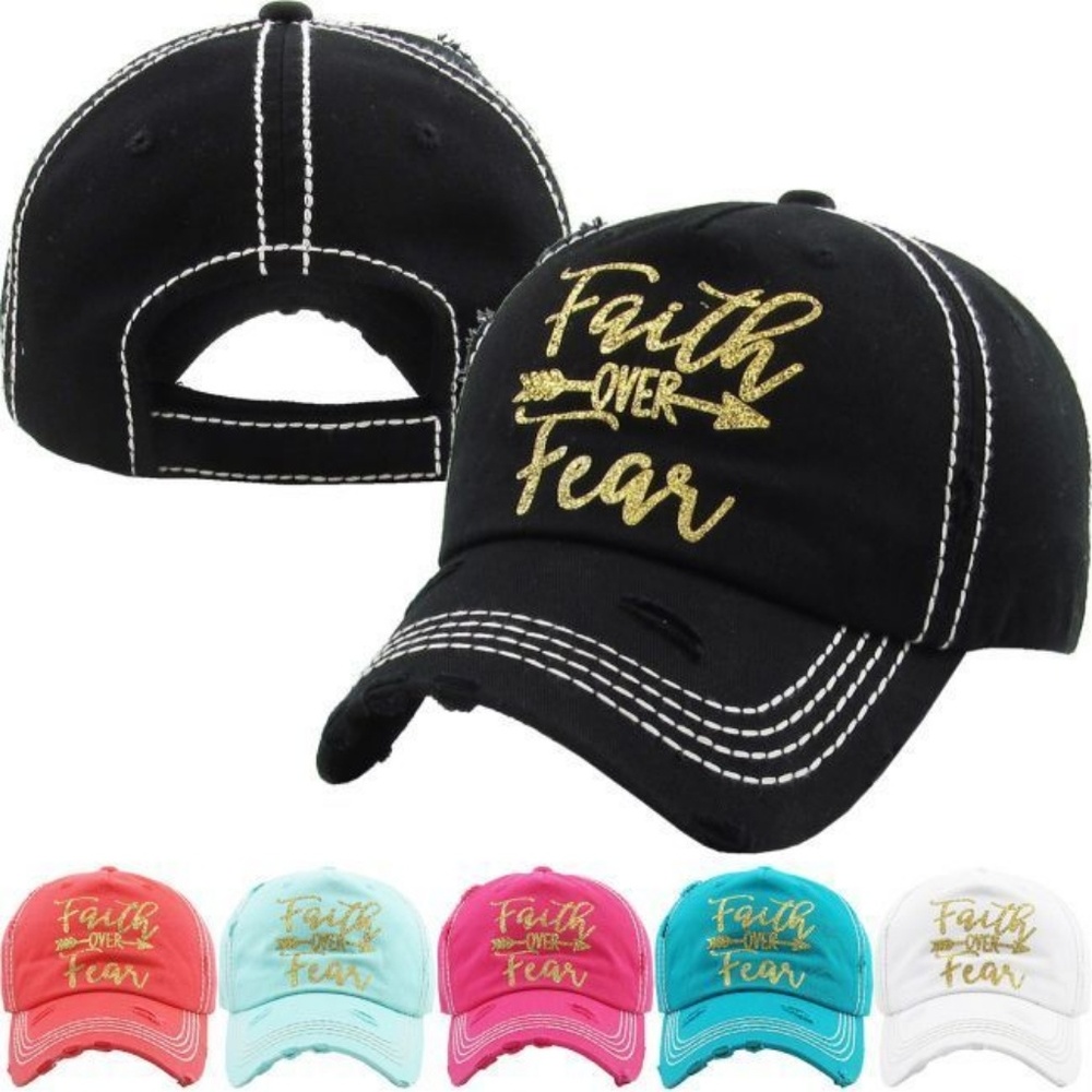 HAT -Faith vintage baseball cap